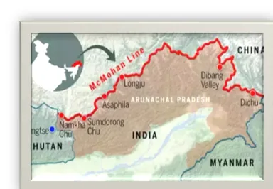 भारत और चीन सीमा विवाद // मैकमोहन रेखा